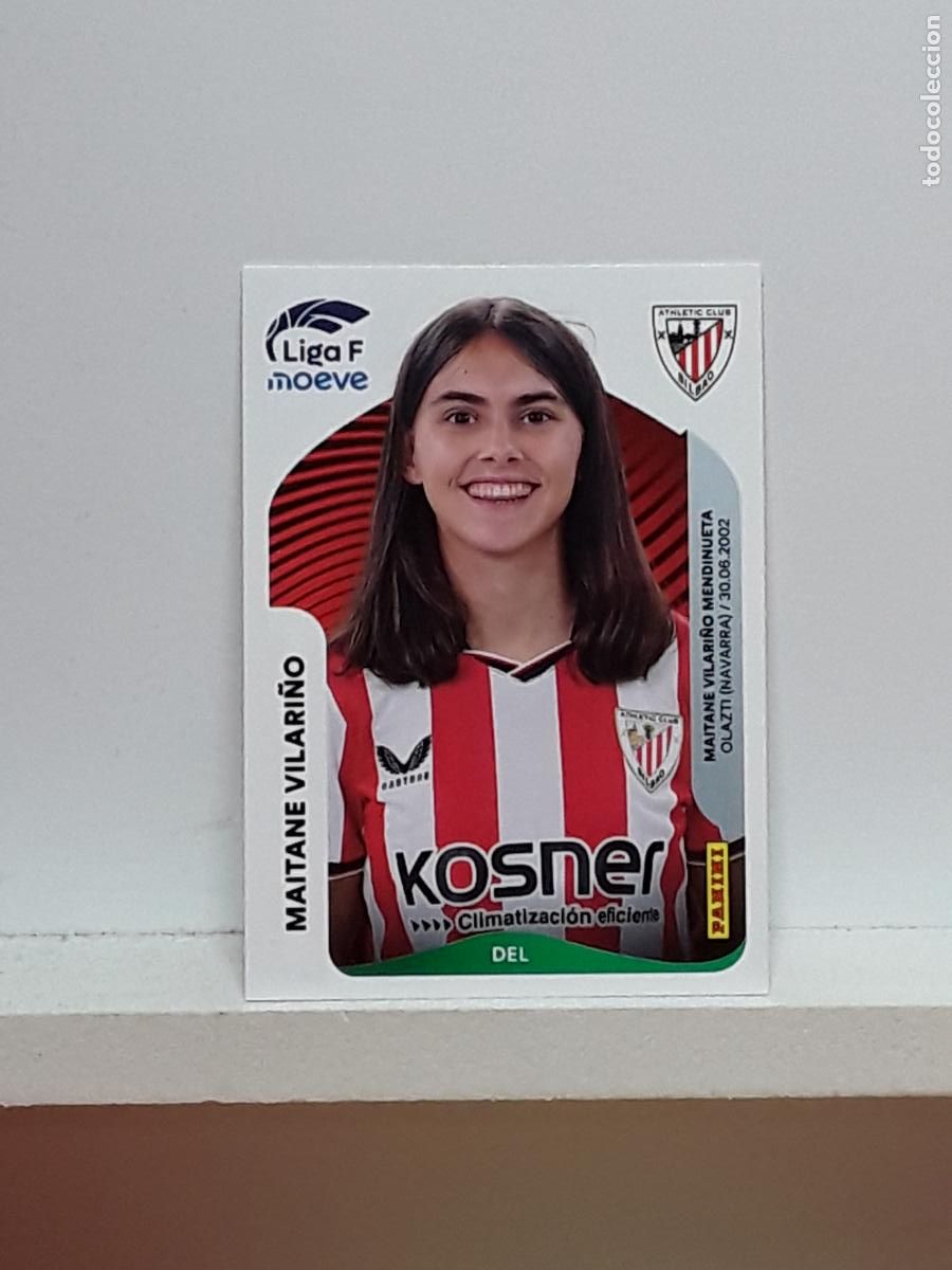 Cromos de Futebol: LIGA FEMENINA 2025 2026 F 25 26 ALBUM PANINI LIGA N 41 ATHLETIC MAITANE VILARI&Ntilde;O
