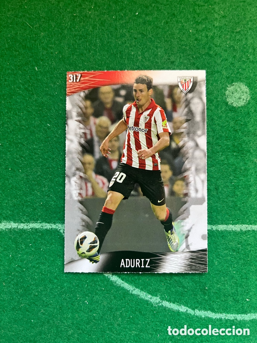 Cromos de Futebol: 317 ADURIZ ATHLETIC DE BILBAO LAS FICHAS DE LA LIGA 2013 2014 MUNDICROMO