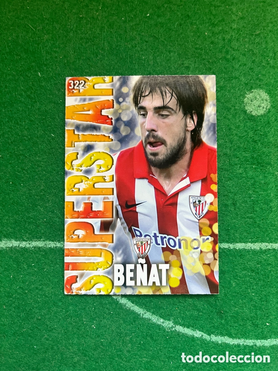 Cartes &agrave; collectionner de Football: 322 BE&Ntilde;AT ATHLETIC DE BILBAO LAS FICHAS DE LA LIGA 2013 2014 MUNDICROMO SUPERSTAR