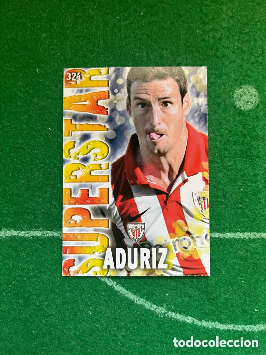 Cartes &agrave; collectionner de Football: 324 ADURIZ ATHLETIC DE BILBAO LAS FICHAS DE LA LIGA 2013 2014 MUNDICROMO SUPERSTAR