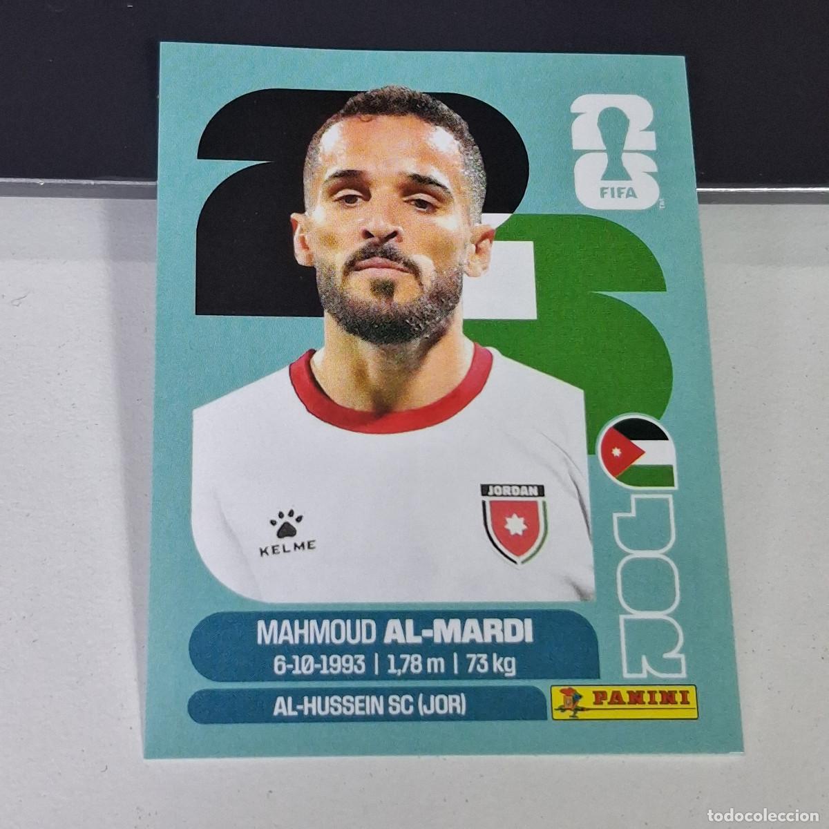 Cartes &agrave; collectionner de Football: A27 JOR 17 JOR17 MAHMOUD AL-MARDI JORD&Acirc;NIA MUNDIAL FIFA WORLD CUP 2026 STICKER PANINI