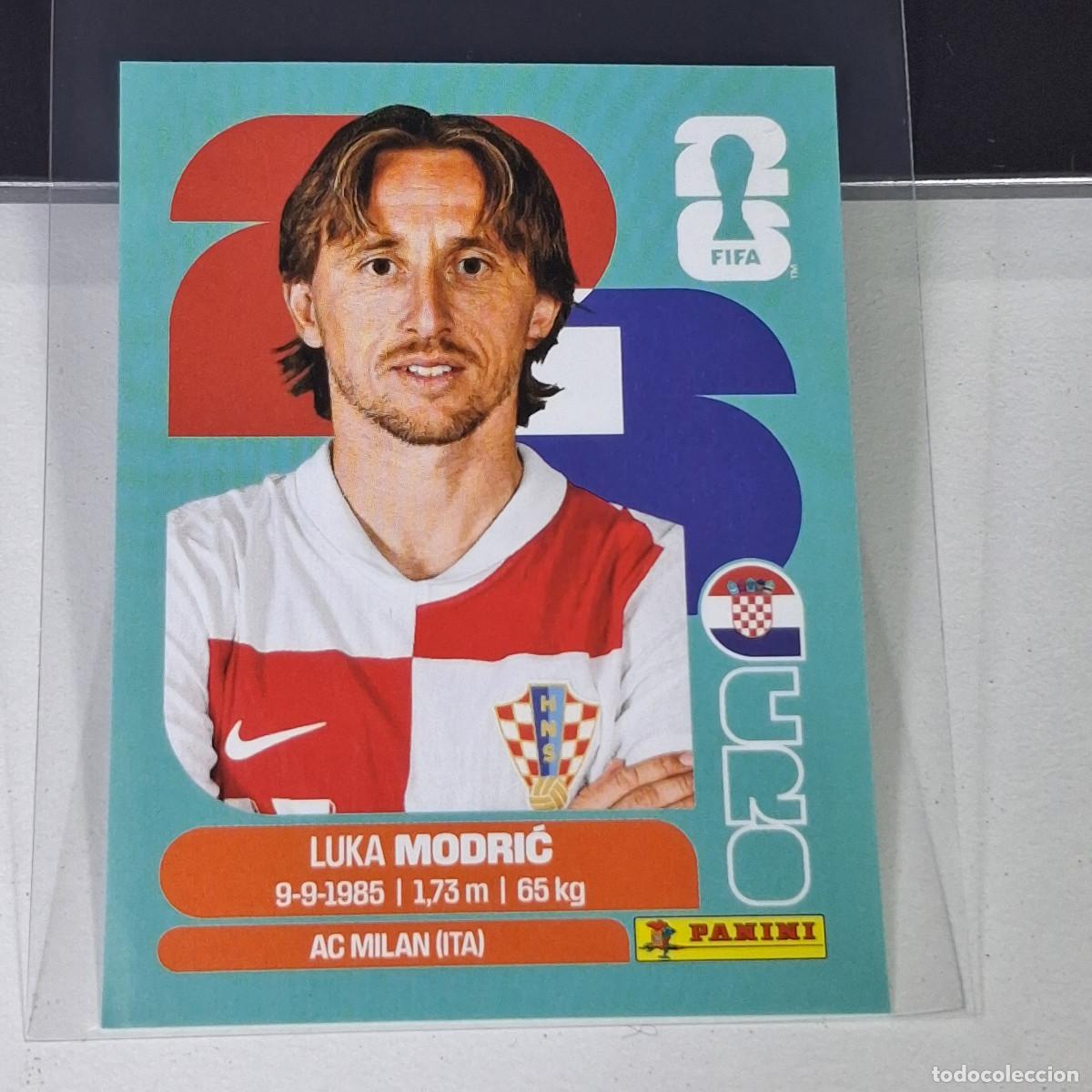 Cartes &agrave; collectionner de Football: A26 CRO9 CRO 9 LUKA MODRIĆ CRO&Aacute;CIA MUNDIAL FIFA WORLD CUP 2026 STICKER PANINI