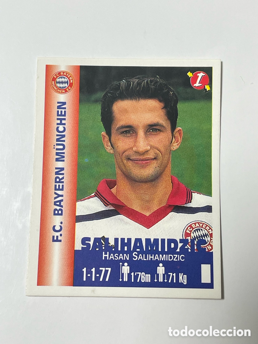 Cartes &agrave; collectionner de Football: Hasan Salihamidzic Bayern Munich Panini Equipos de Europa 1999 #76
