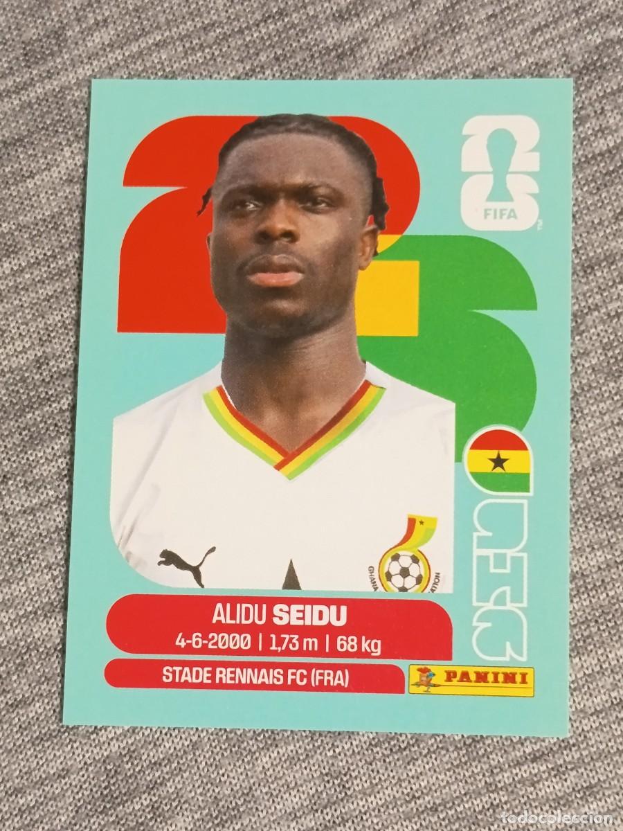 Cartes &agrave; collectionner de Football: SEIDU GHA 5 STICKER MUNDIAL 2026 PANINI FIFA WORLD CUP NUEVO