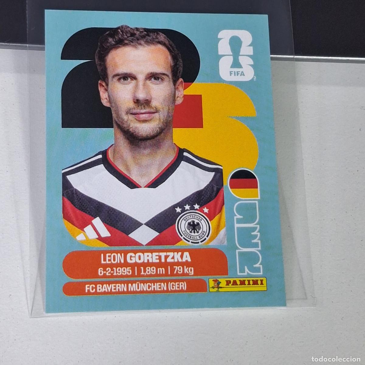 Cartes &agrave; collectionner de Football: A26 GER14 GER 14 LEON GORETZKA GERMANY ALEMANIA MUNDIAL FIFA WORLD CUP 2026 STICKER PANINI