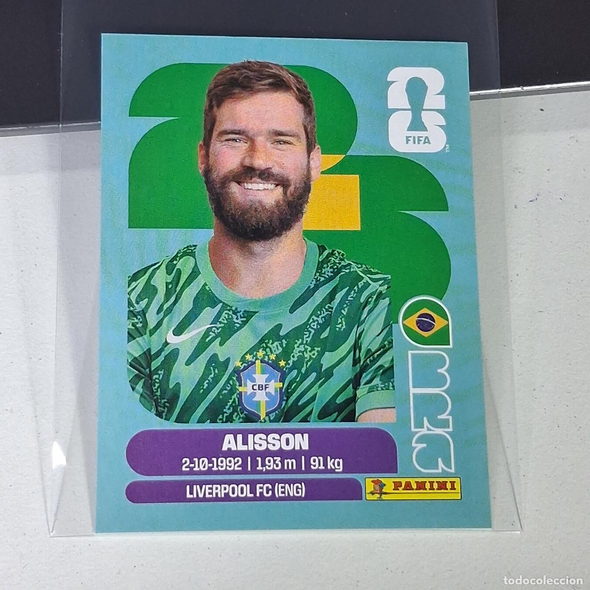 Cartes &agrave; collectionner de Football: A26 BRA 2 BRA2 ALISSON BRAZIL BRASIL MUNDIAL FIFA WORLD CUP 2026 STICKER PANINI