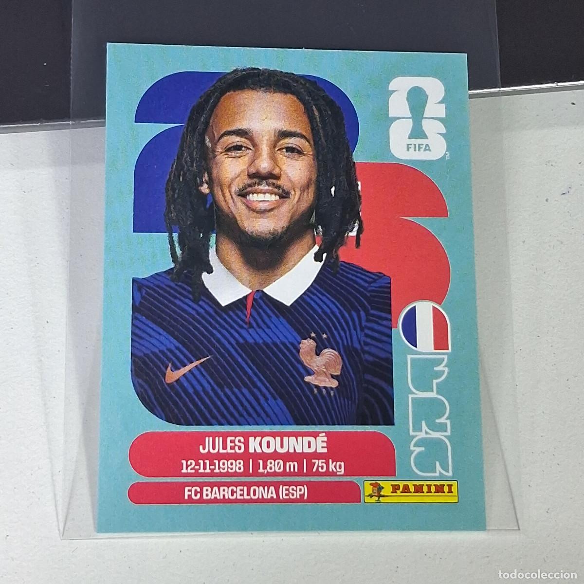 Cromos de F&uacute;tbol: A26 FRA5 FRA 5 JULES KOUND&Eacute; FRANCIA FRANCE MUNDIAL FIFA WORLD CUP 2026 STICKER PANINI