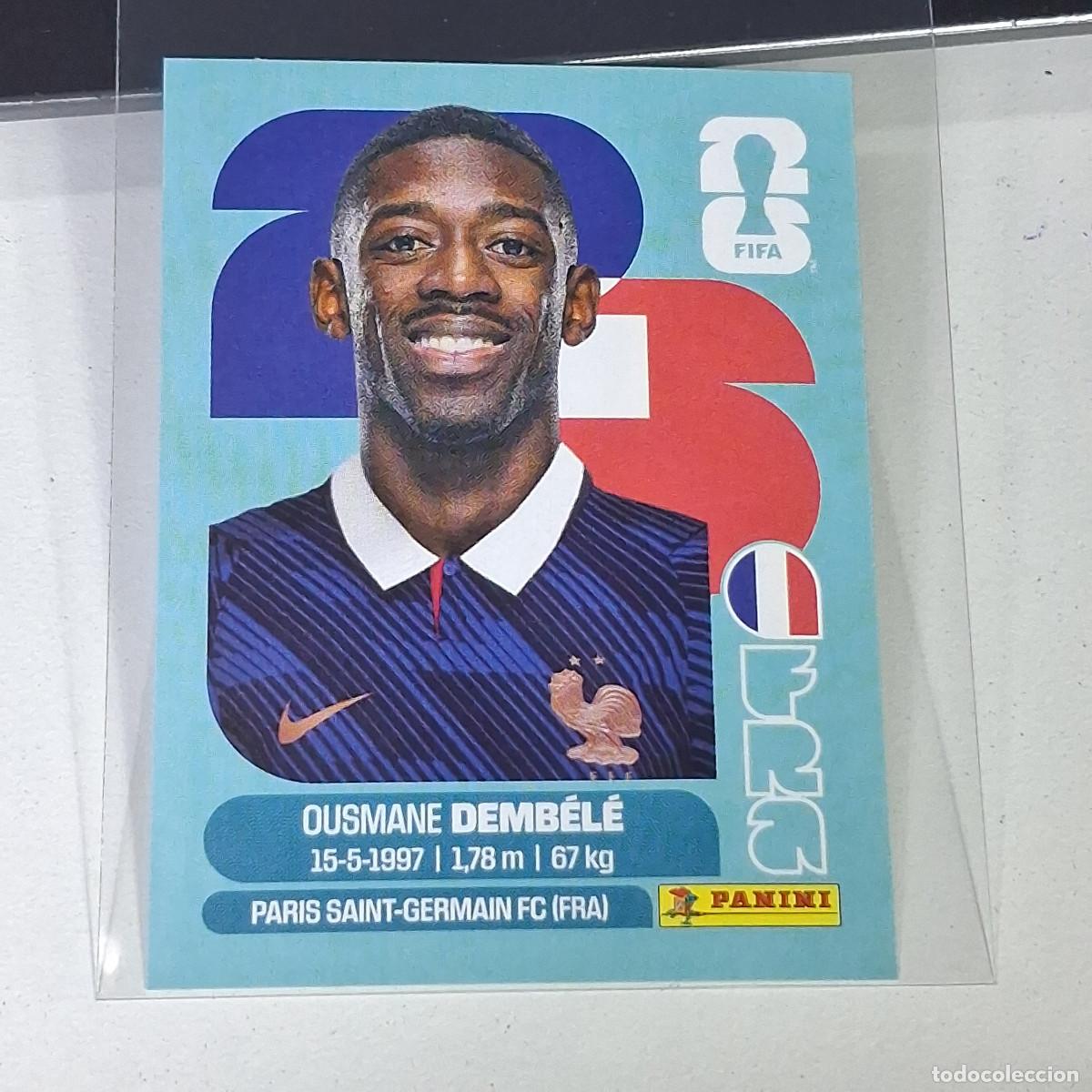 Cromos de F&uacute;tbol: A26 FRA 15 FRA15 OUSMANE DEMB&Eacute;L&Eacute; FRANCIA FRANCE MUNDIAL FIFA WORLD CUP 2026 STICKER PANINI