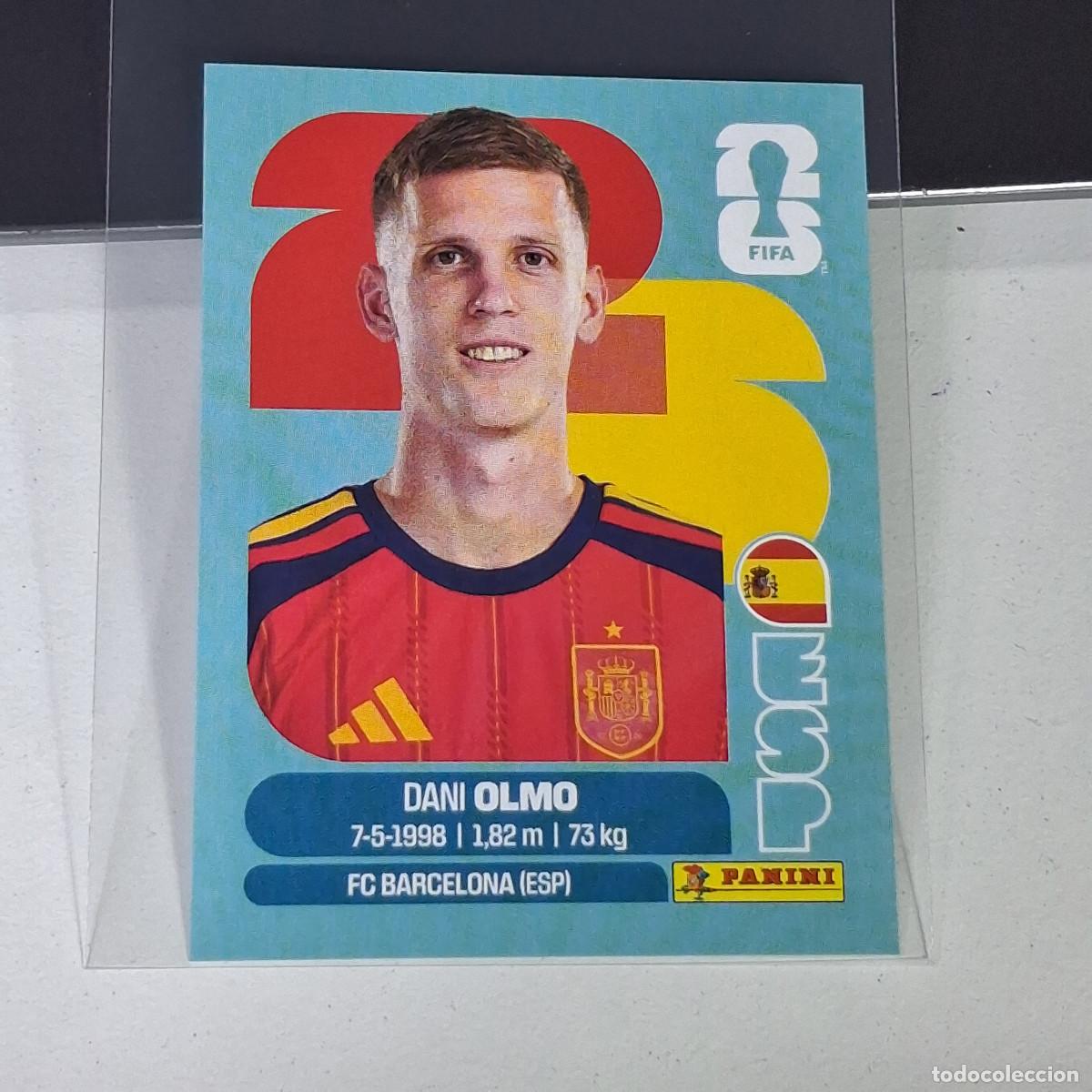 Cromos de F&uacute;tbol: A26 ESP 16 ESP16 DANI OLMO SPAIN ESPA&Ntilde;A MUNDIAL FIFA WORLD CUP 2026 STICKER PANINI