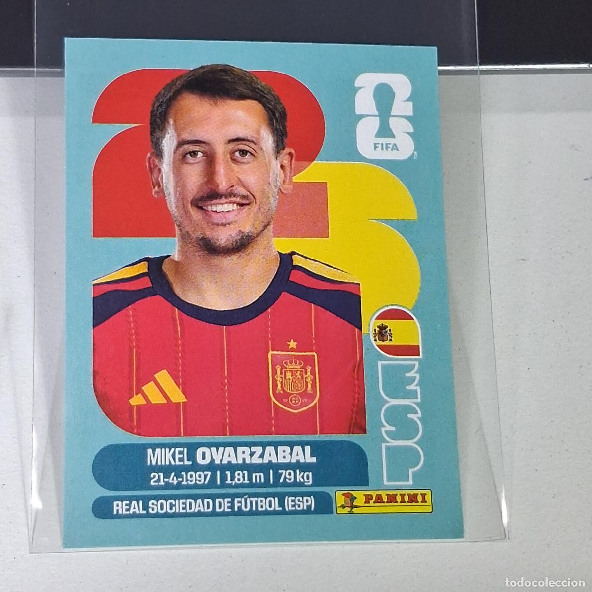 Cromos de F&uacute;tbol: A26 ESP 20 ESP20 MIKEL OYARZABAL ESPA&Ntilde;A SPAIN MUNDIAL FIFA WORLD CUP 2026 STICKER PANINI