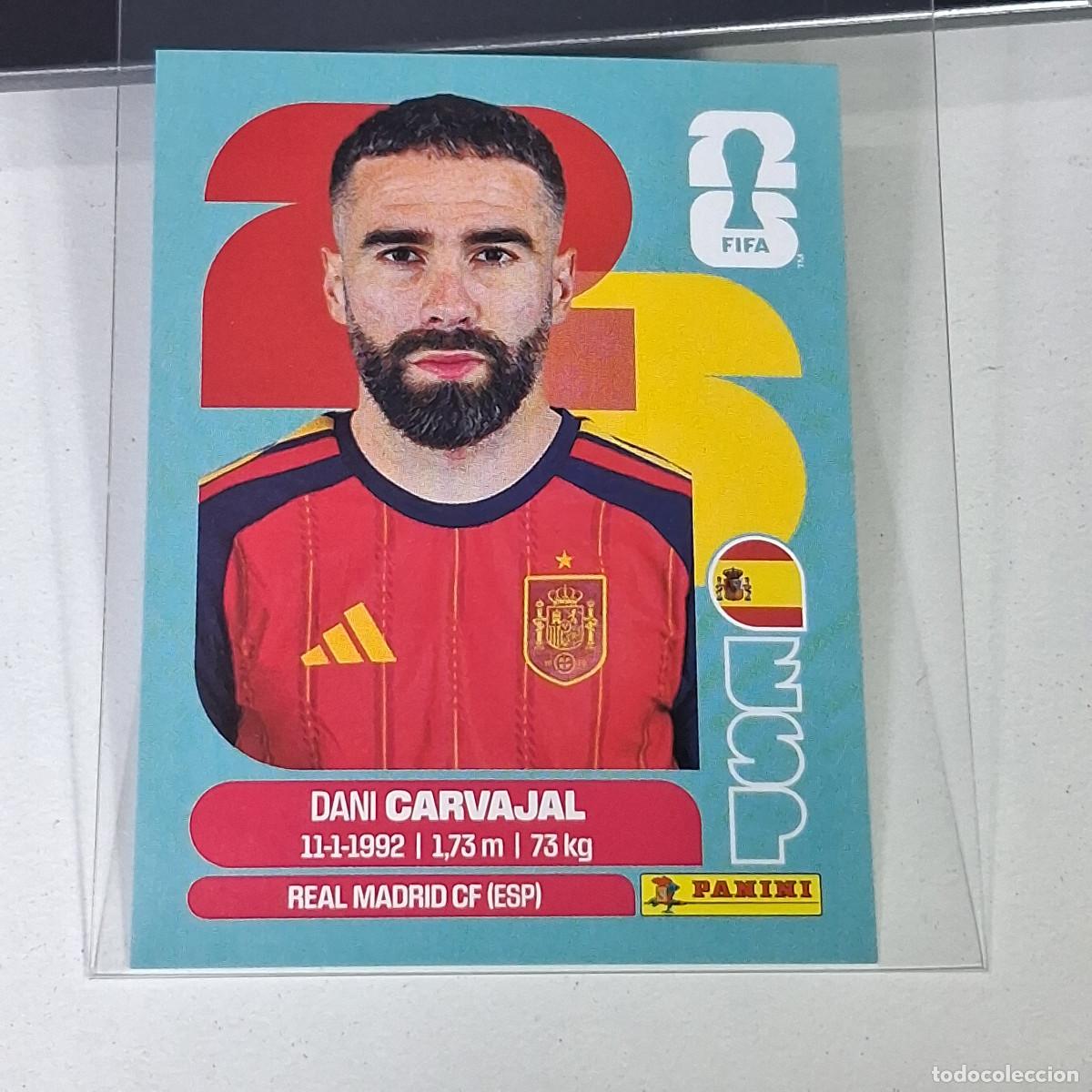 Cromos de F&uacute;tbol: A26 ESP 7 ESP7 DANI CARVAJAL ESPA&Ntilde;A SPAIN MUNDIAL FIFA WORLD CUP 2026 STICKER PANINI