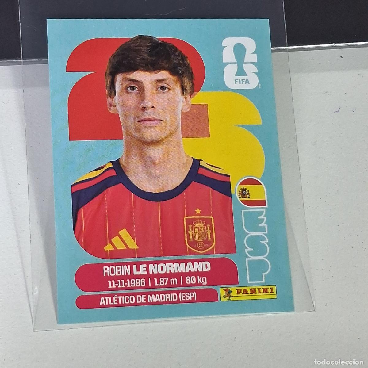 Cromos de F&uacute;tbol: A26 ESP3 ESP 3 ROBIN LE NORMAND ESPA&Ntilde;A SPAIN MUNDIAL FIFA WORLD CUP 2026 STICKER PANINI
