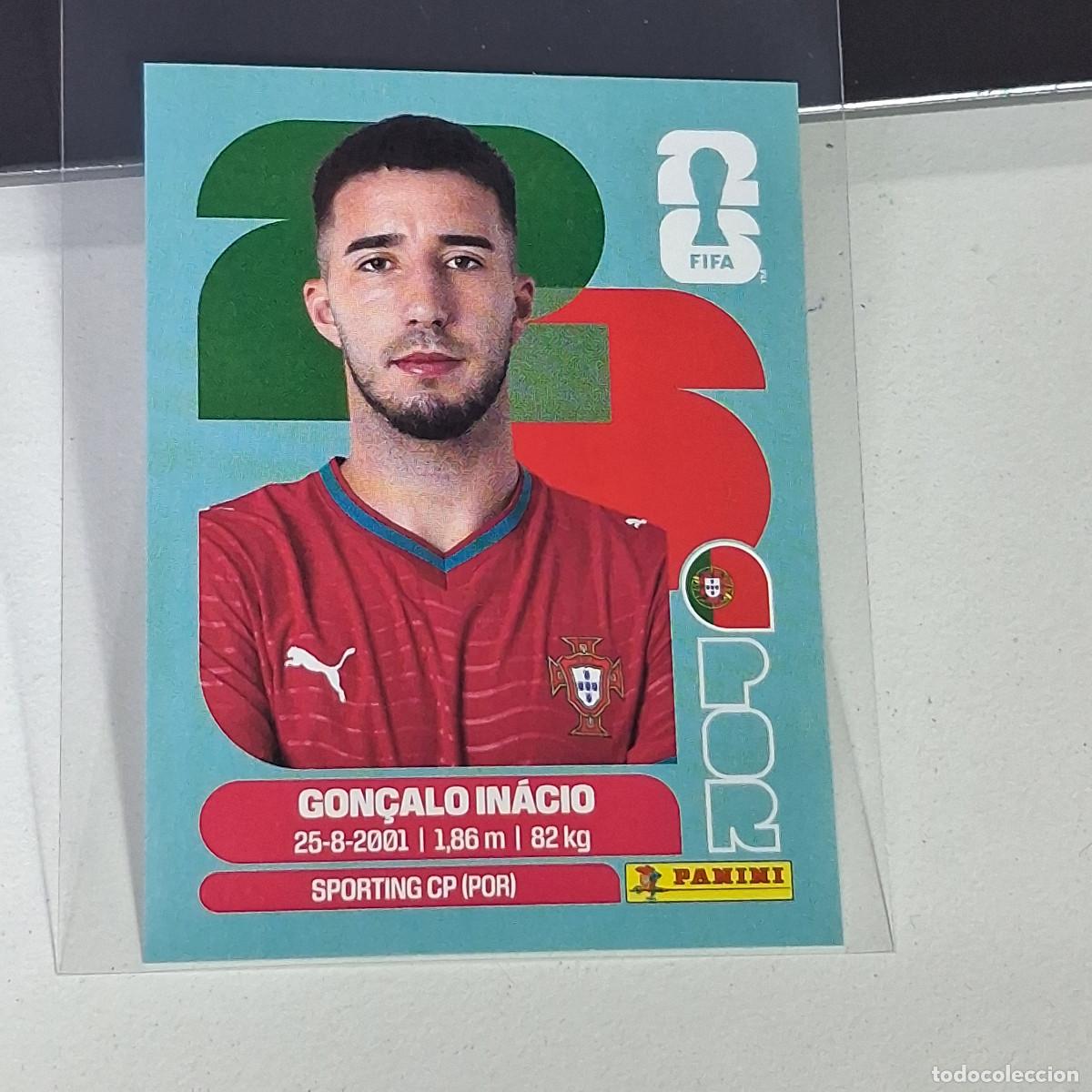 Cromos de F&uacute;tbol: A26 POR8 POR 8 GON&Ccedil;ALO IN&Aacute;CIO PORTUGAL MUNDIAL FIFA WORLD CUP 2026 STICKER PANINI