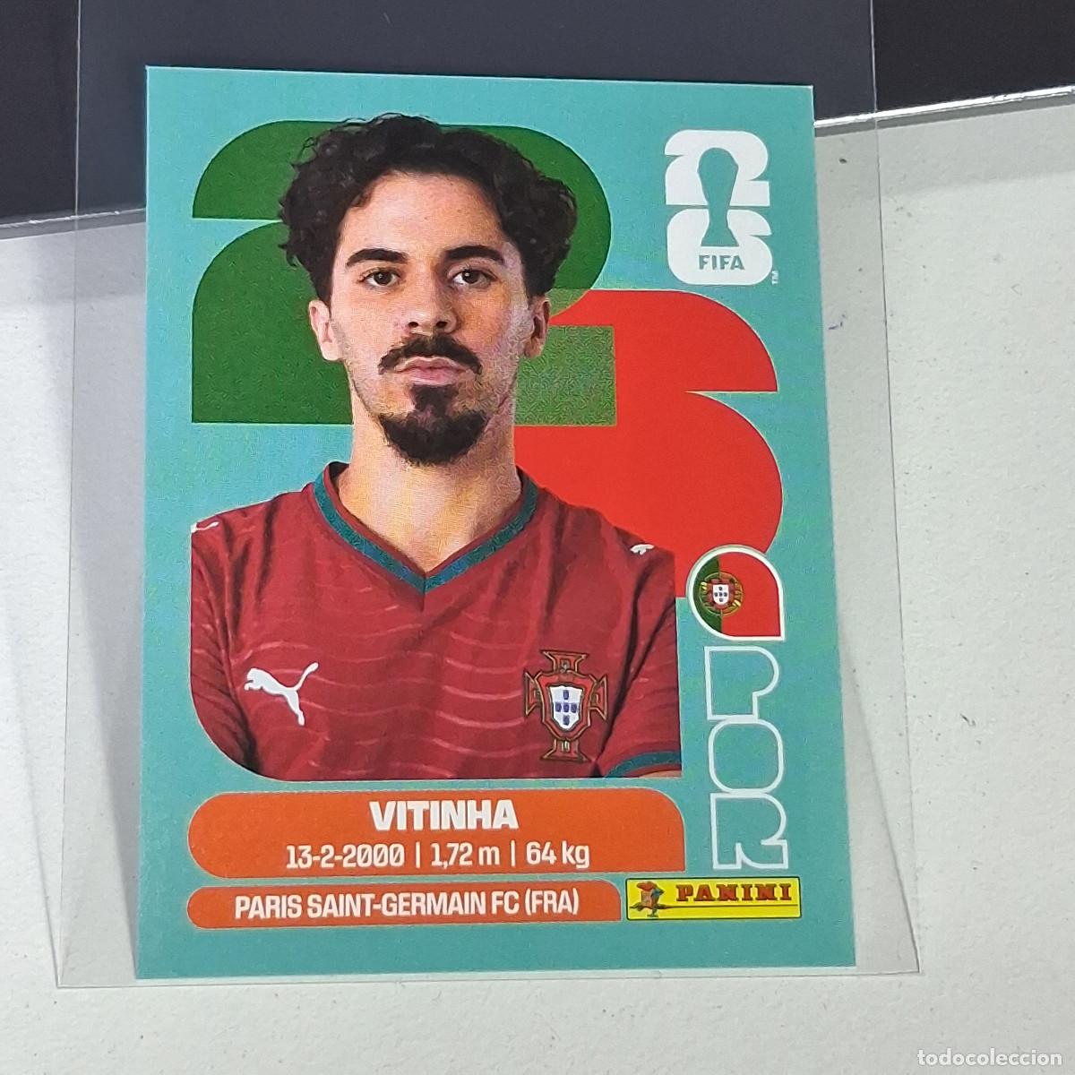 Cromos de F&uacute;tbol: A26 POR12 POR 12 VITINHA PORTUGAL MUNDIAL FIFA WORLD CUP 2026 STICKER PANINI