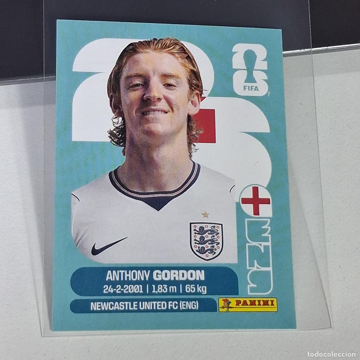 Cromos de F&uacute;tbol: A26 ENG 16 ENG16 ANTHONY GORDON ENGLAND INGLATERRA MUNDIAL FIFA WORLD CUP 2026 STICKER PANINI
