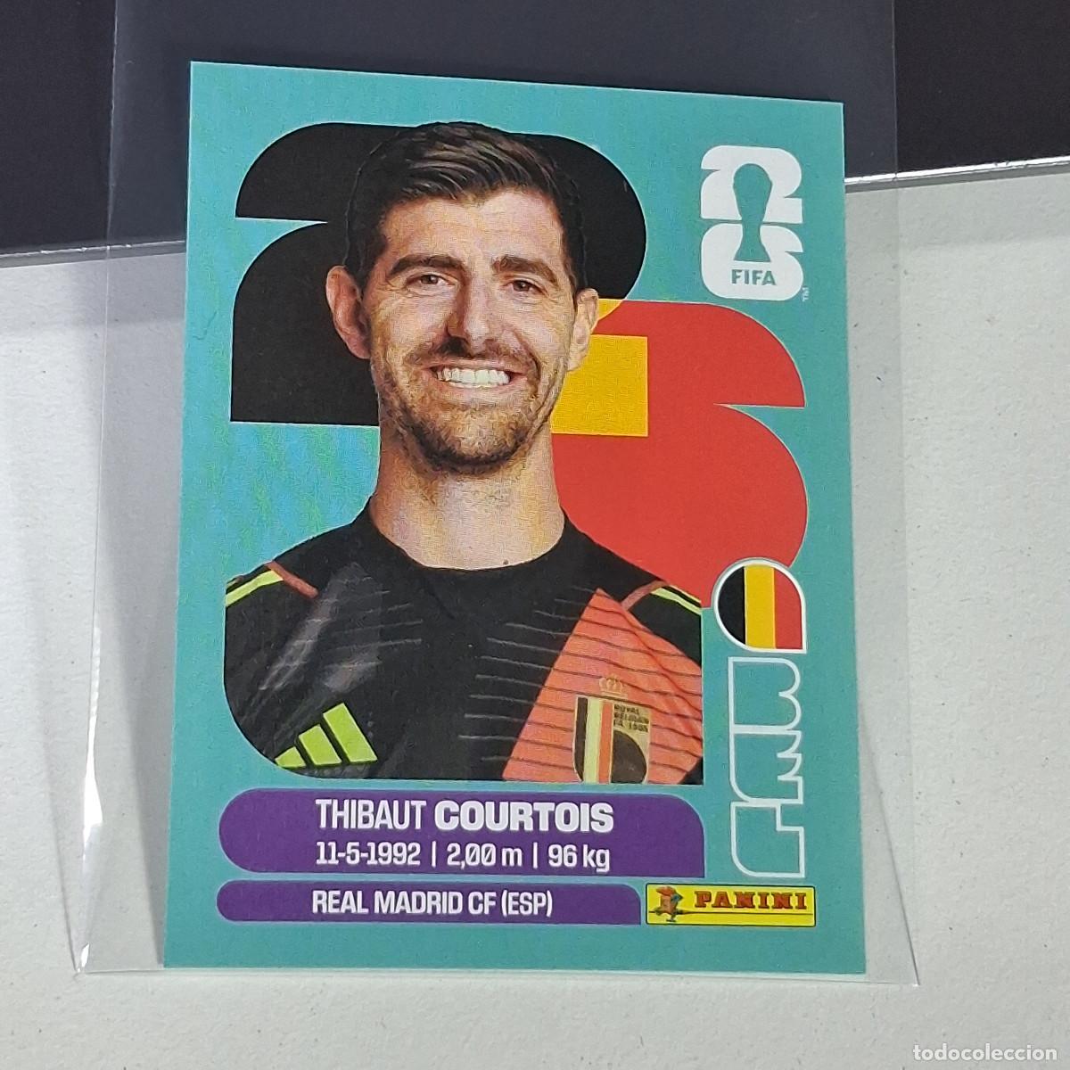 Cromos de F&uacute;tbol: A26 BEL 2 BEL2 THIBAUT COURTOIS B&Eacute;LGICA BELGIUM MUNDIAL FIFA WORLD CUP 2026 STICKER PANINI