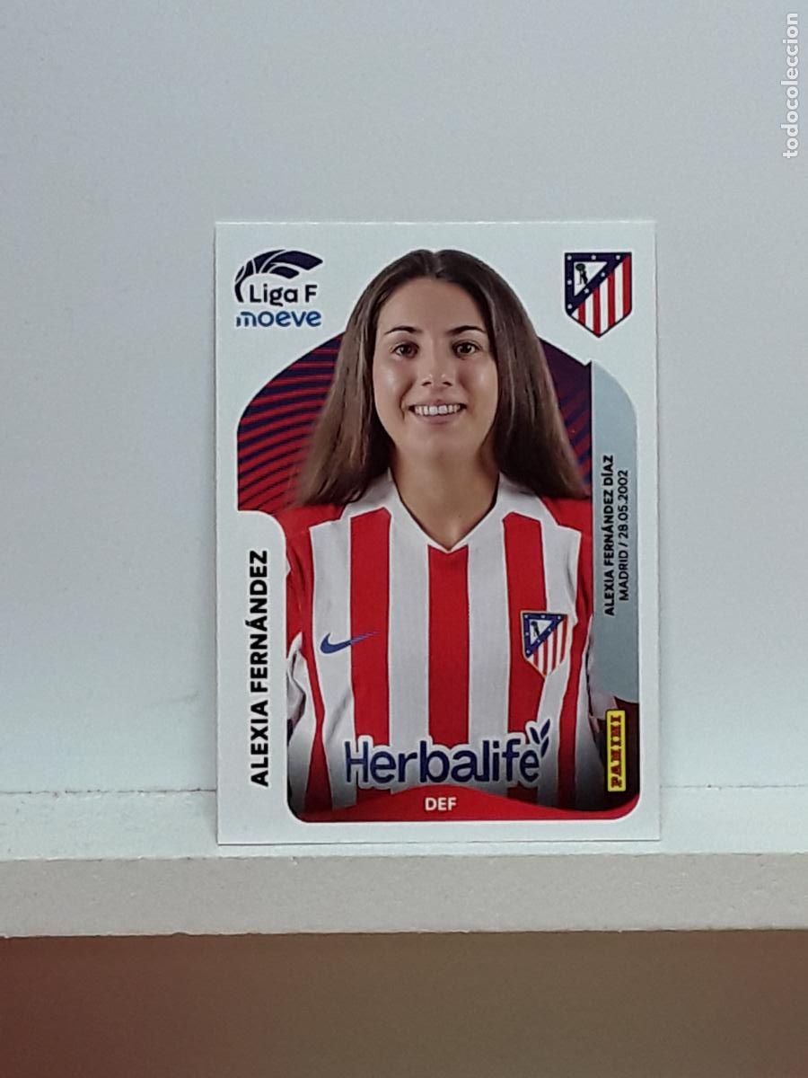 Cromos de F&uacute;tbol: LIGA FEMENINA 2025 2026 F 25 26 ALBUM PANINI LIGA N 46 ATLETICO MADRID ALEXIA FERNANDEZ