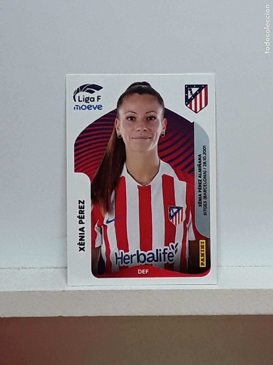 Cromos de F&uacute;tbol: LIGA FEMENINA 2025 2026 F 25 26 ALBUM PANINI LIGA N 47A 47 A ATLETICO MADRID XENIA PEREZ
