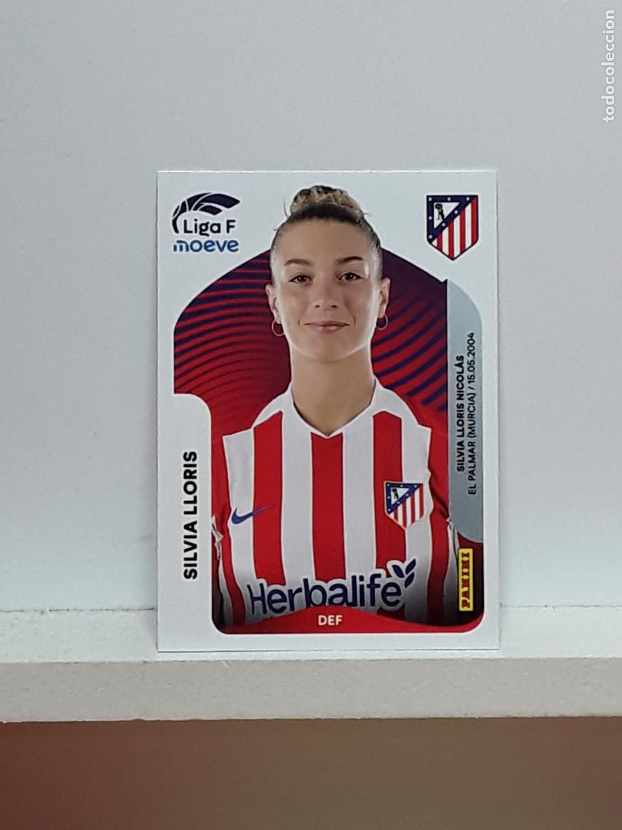 Cromos de F&uacute;tbol: LIGA FEMENINA 2025 2026 F 25 26 ALBUM PANINI LIGA N 49 ATLETICO MADRID SILVIA LLORIS
