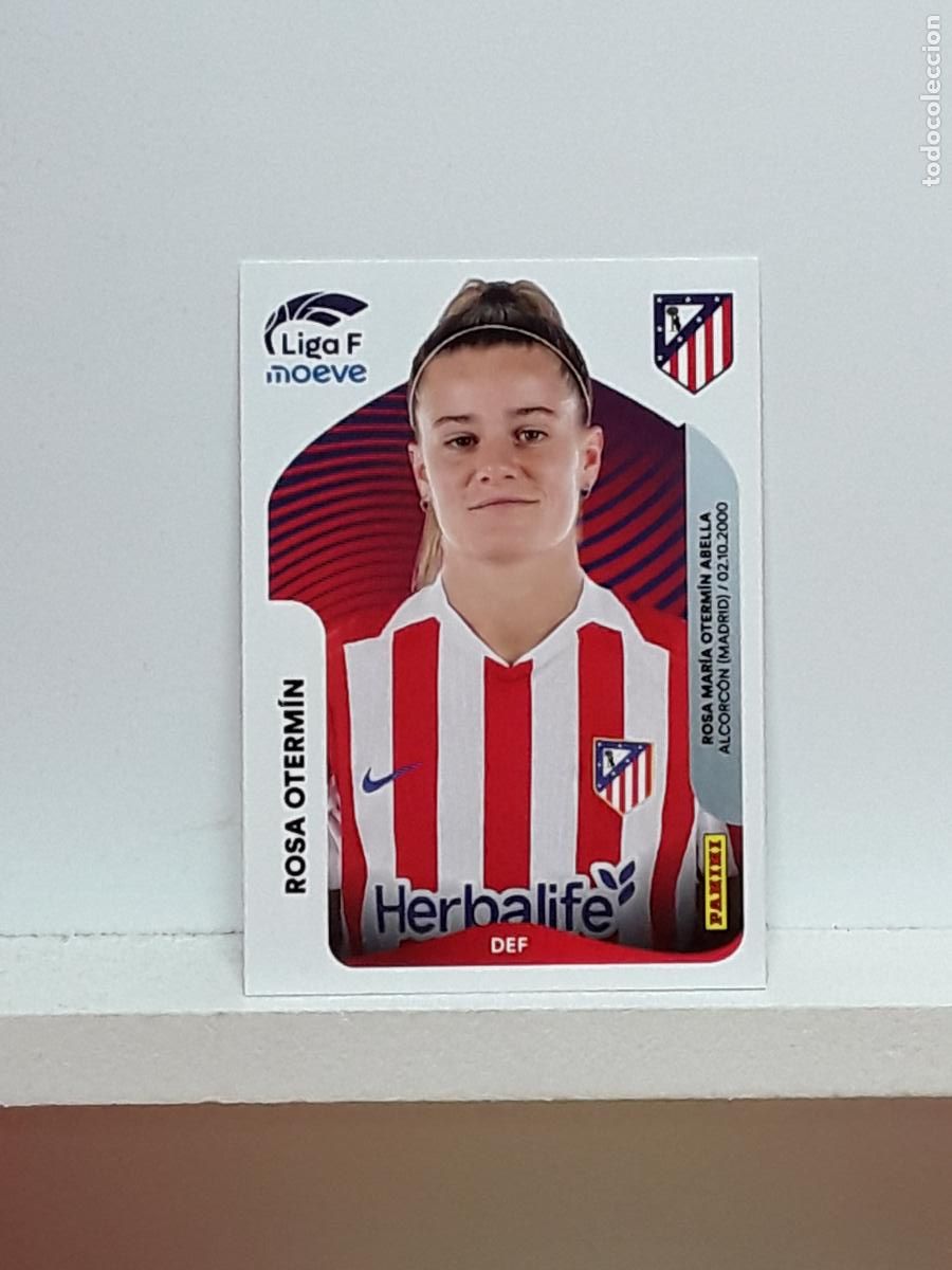 Cromos de F&uacute;tbol: LIGA FEMENINA 2025 2026 F 25 26 ALBUM PANINI LIGA N 50B 50 B ATLETICO MADRID ROSA OTERMIN