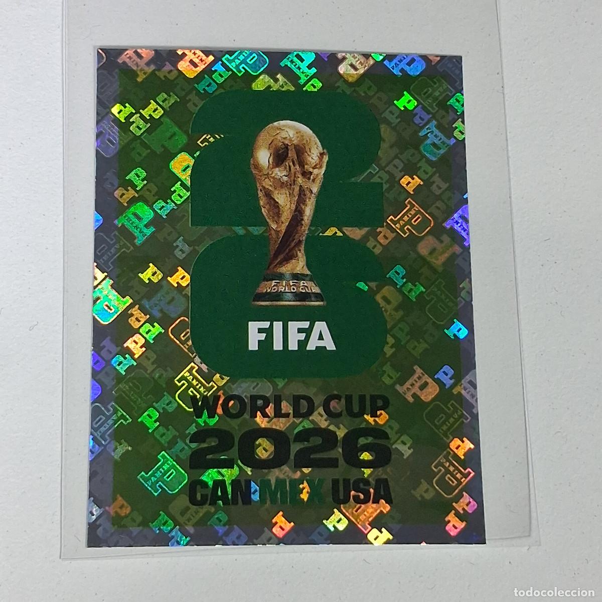 Cromos de F&uacute;tbol: A26 FWC7 FWC 7 TROFEO CAN MEX USA MUNDIAL FIFA WORLD CUP 2026 STICKER PANINI