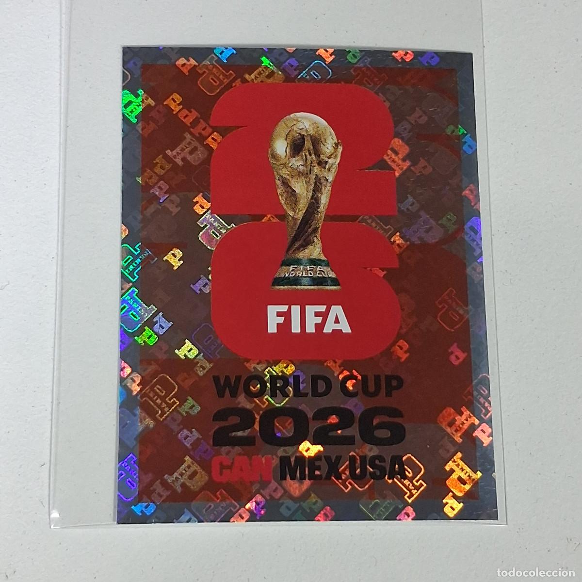 Cromos de F&uacute;tbol: A26 FWC6 FWC 6 TROFEO CAN MEX USA MUNDIAL FIFA WORLD CUP 2026 STICKER PANINI