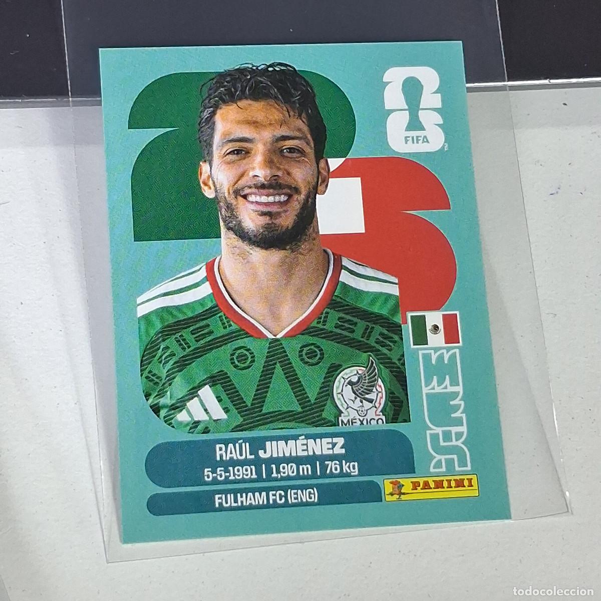 Cromos de F&uacute;tbol: A26 MEX 17 MEX17 RA&Uacute;L JIM&Eacute;NEZ M&Eacute;XICO MUNDIAL FIFA WORLD CUP 2026 STICKER PANINI