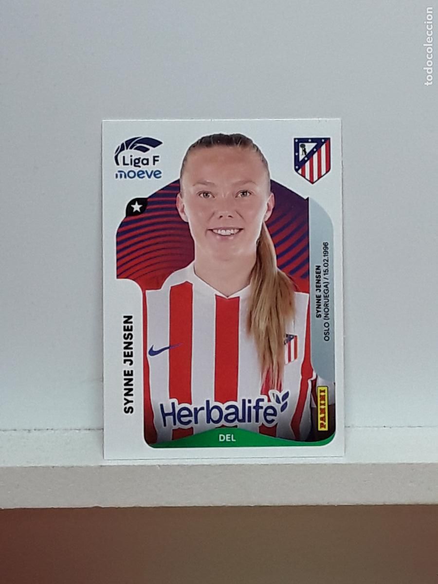 Cromos de F&uacute;tbol: LIGA FEMENINA 2025 2026 F 25 26 ALBUM PANINI LIGA N 57 ATLETICO MADRID SYNNE JENSEN