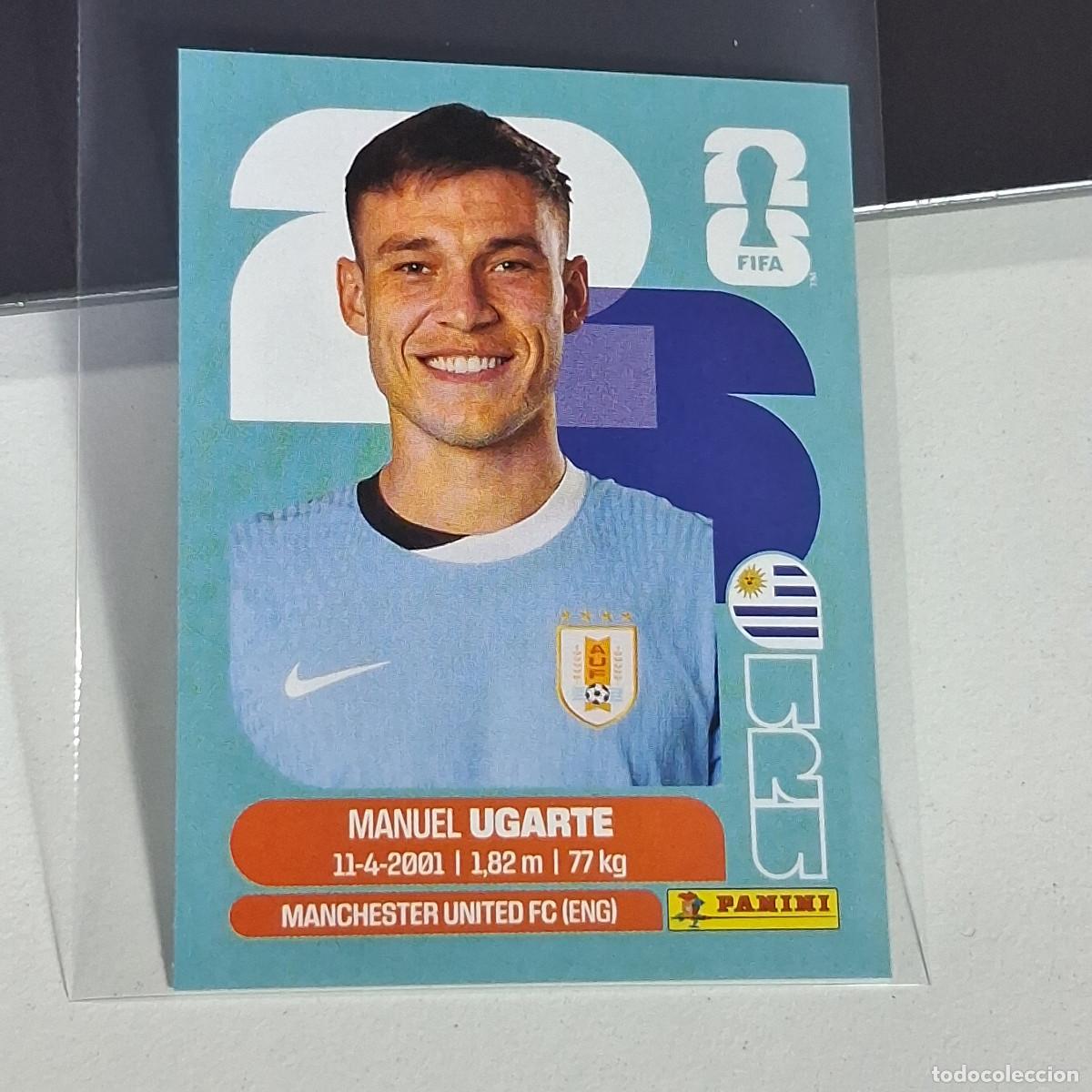 Cartes &agrave; collectionner de Football: A26 URU14 URU 14 MANUEL UGARTE URUGUAY MUNDIAL FIFA WORLD CUP 2026 STICKER PANINI