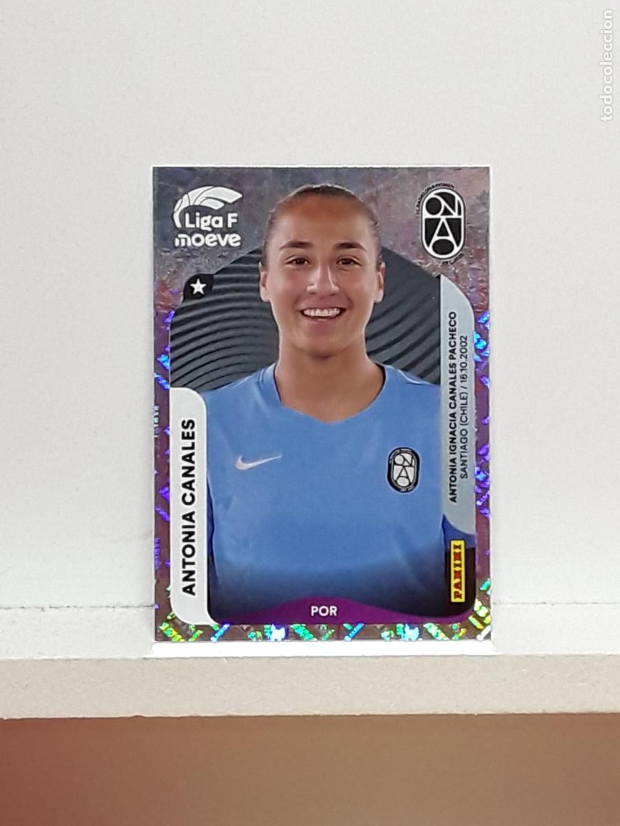 Cartes &agrave; collectionner de Football: LIGA FEMENINA 2025 2026 F 25 26 ALBUM PANINI LIGA N 64 BADALONA ANTONIA CANALES