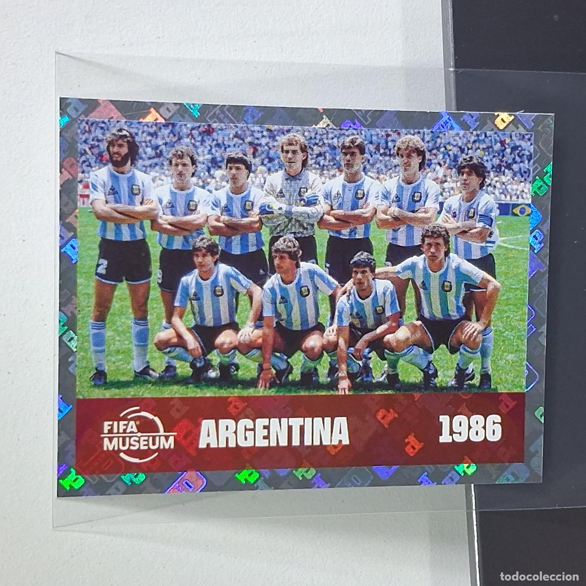 Cromos de F&uacute;tbol: A28 FWC14 FWC 14 ARGENTINA 1986 FIFA HISTORY MUNDIAL MUNDIAL FIFA WORLD CUP 2026 STICKER PANINI