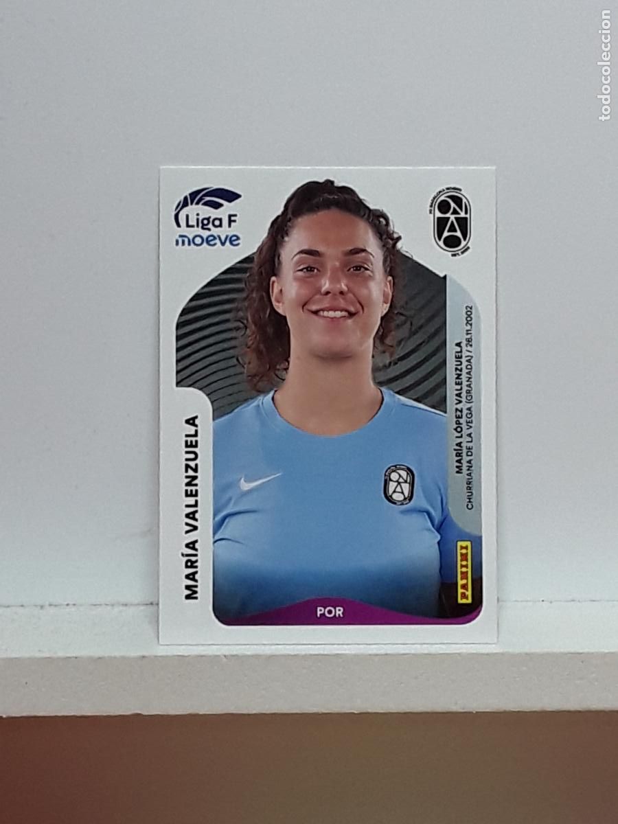 Fu&szlig;ball-Sticker: LIGA FEMENINA 2025 2026 F 25 26 ALBUM PANINI LIGA N 65 BADALONA MARIA VALENZUELA