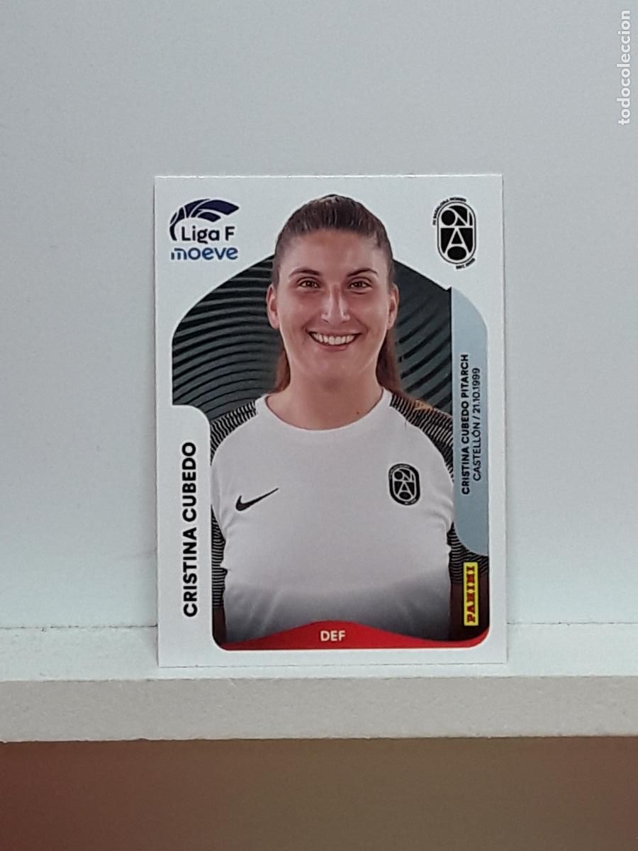 Cromos de F&uacute;tbol: LIGA FEMENINA 2025 2026 F 25 26 ALBUM PANINI LIGA N 68 BADALONA CRISTINA CUBERO