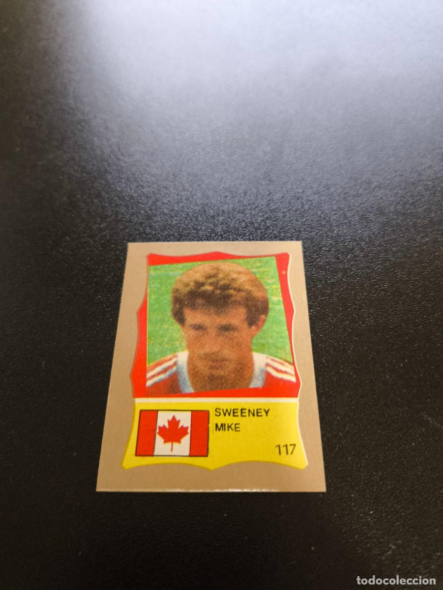 Cromos de F&uacute;tbol: 117 MIKE SWEENEY CANADA REYAUCA MUNDIAL MEXICO 1986 WORLD CUP NO ESTE PANINI