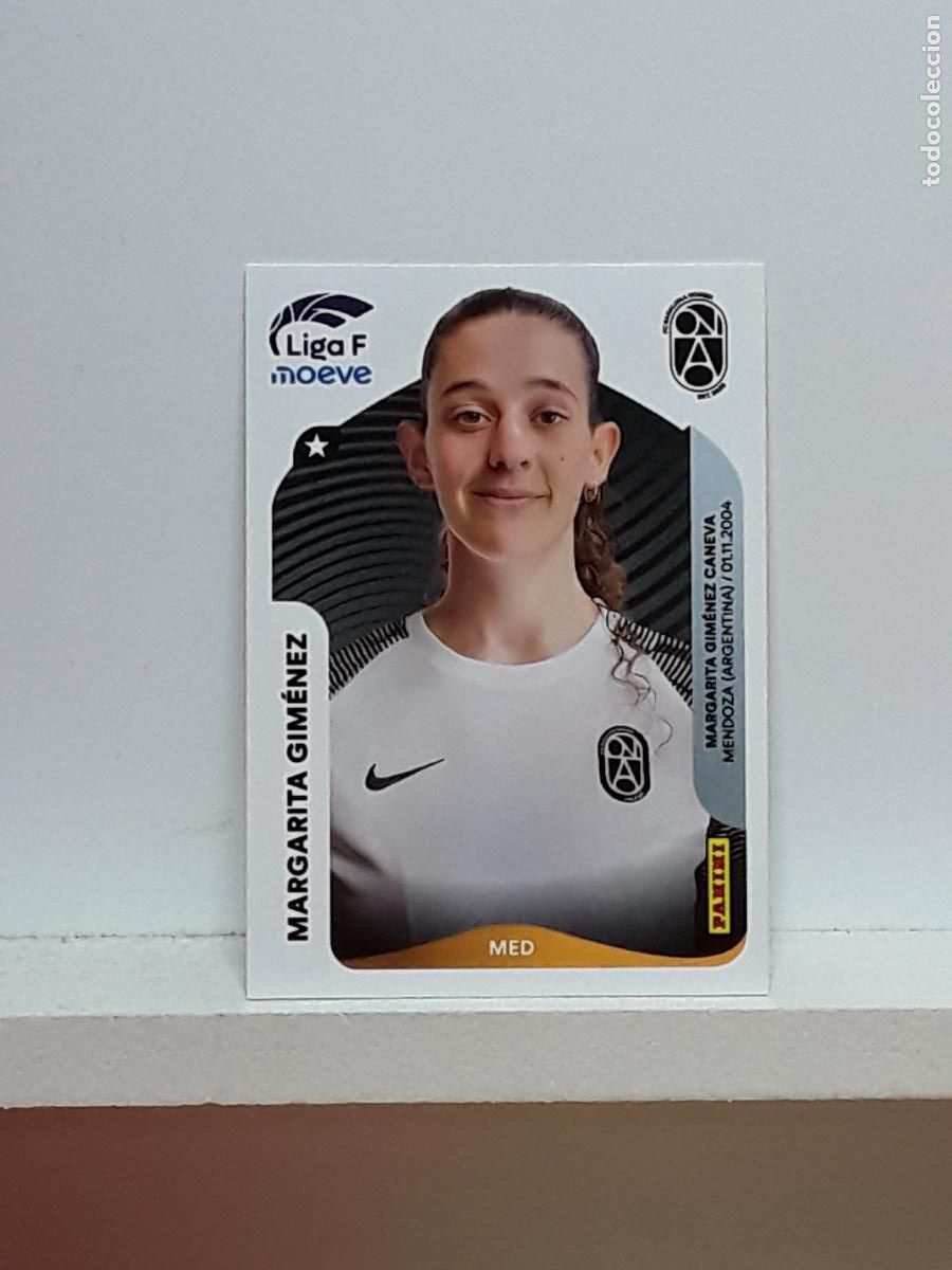Cartes &agrave; collectionner de Football: LIGA FEMENINA 2025 2026 F 25 26 ALBUM PANINI LIGA N 73B 73 B BADALONA MARGARITA GIMENEZ