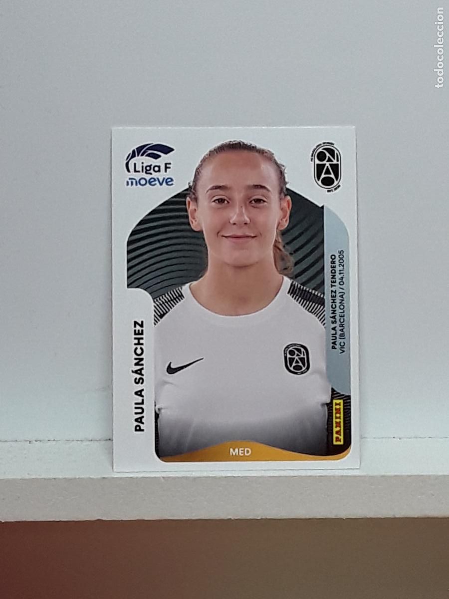 Cromos de F&uacute;tbol: LIGA FEMENINA 2025 2026 F 25 26 ALBUM PANINI LIGA N 74 BADALONA PAULA SANCHEZ