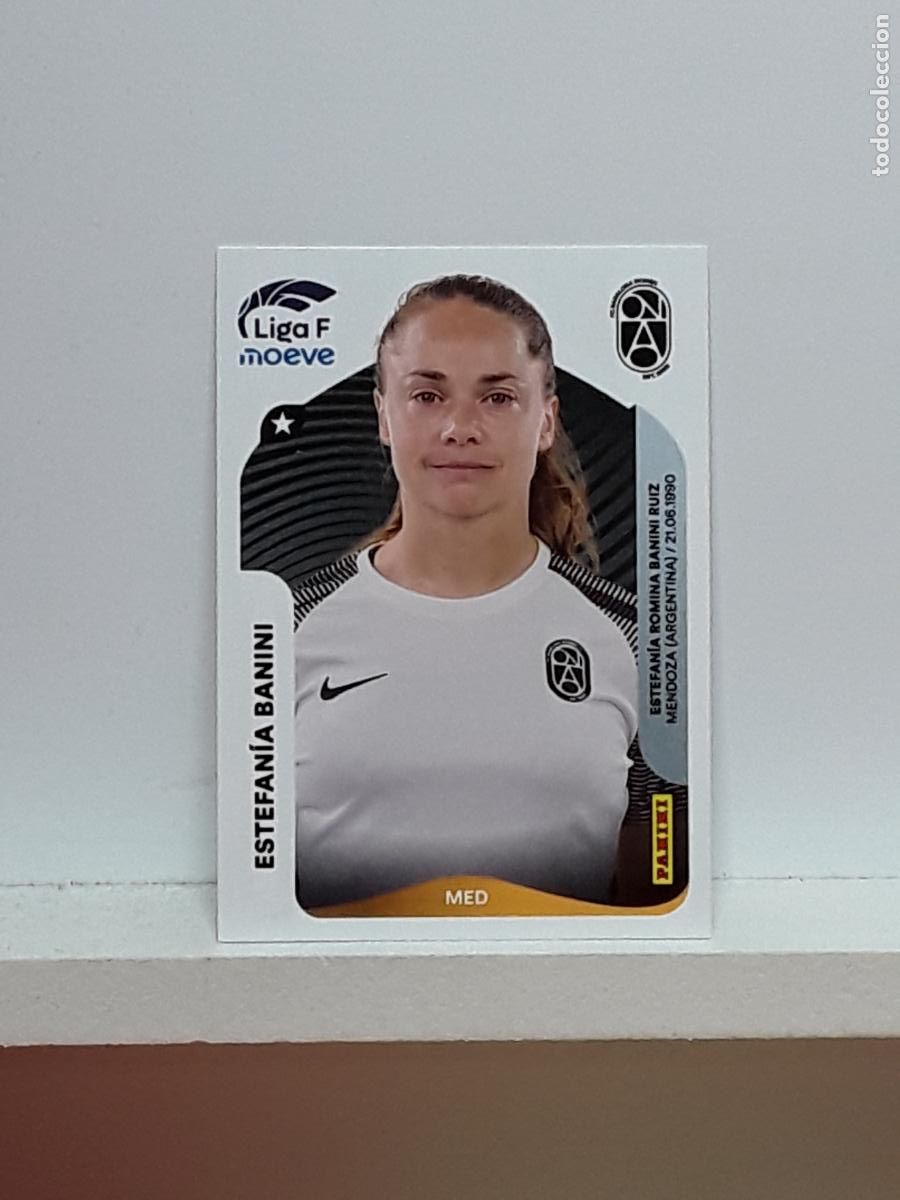 Cromos de F&uacute;tbol: LIGA FEMENINA 2025 2026 F 25 26 ALBUM PANINI LIGA N 76 BADALONA ESTEFANIA BANINI