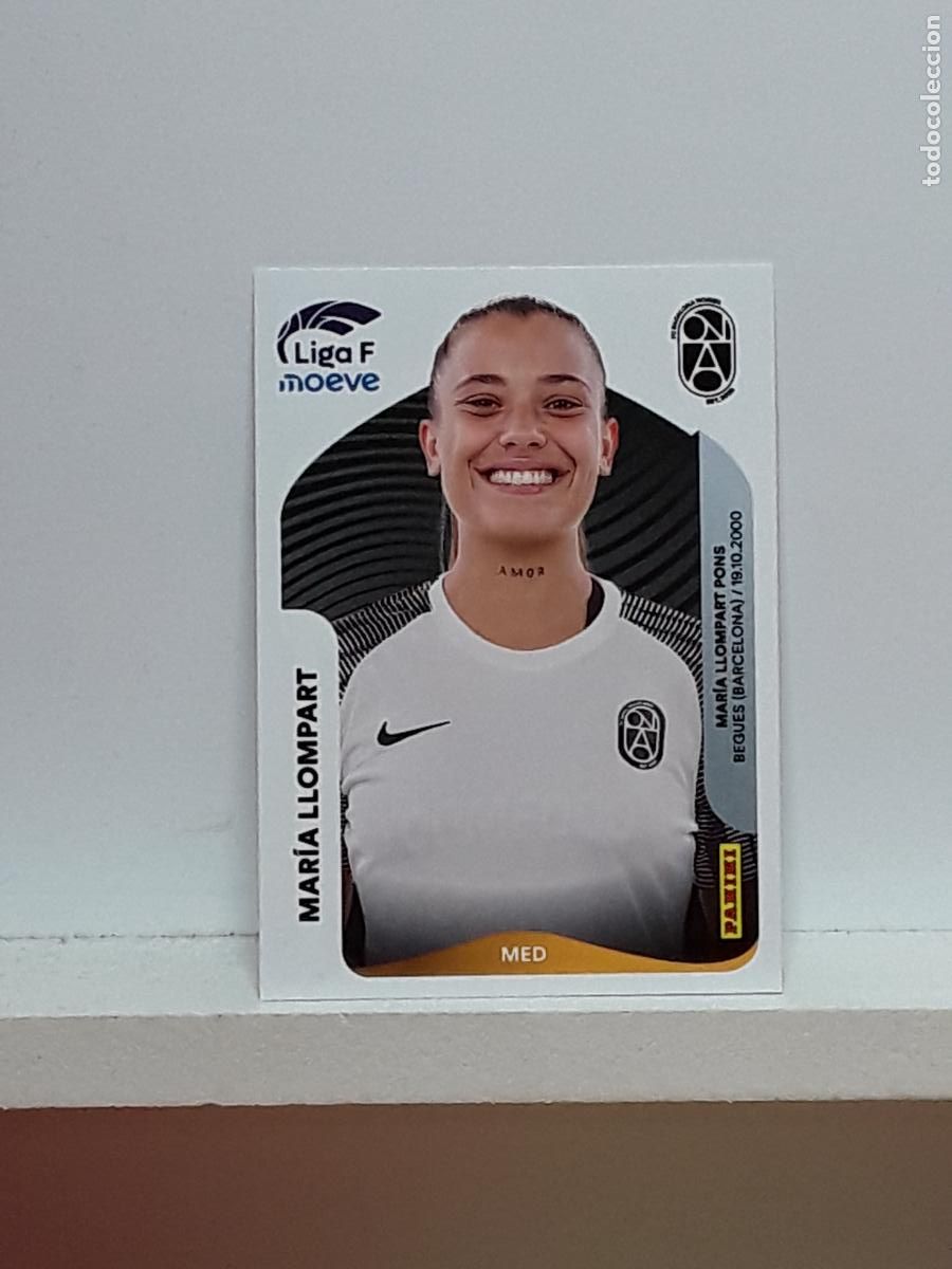 Cromos de F&uacute;tbol: LIGA FEMENINA 2025 2026 F 25 26 ALBUM PANINI LIGA N 77 BADALONA MARIA LLOMPART