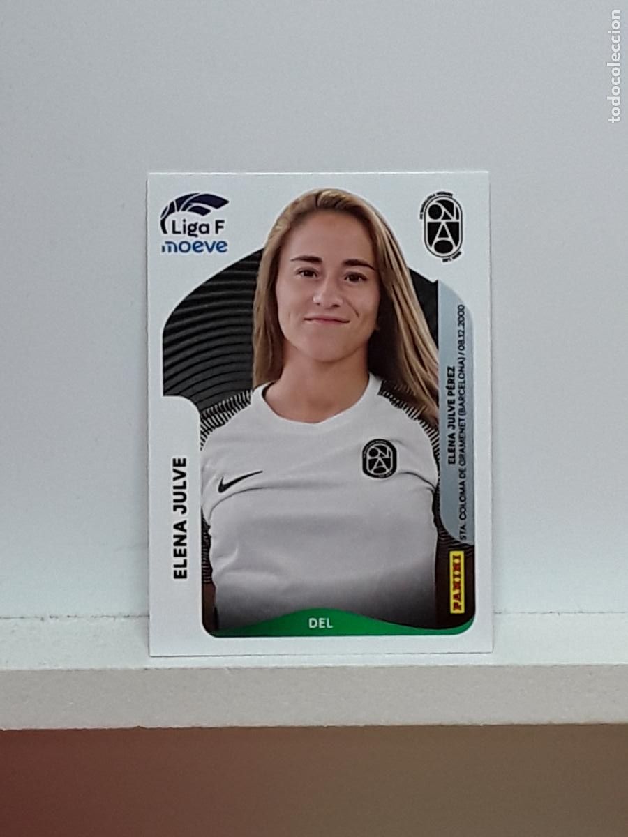 Cromos de F&uacute;tbol: LIGA FEMENINA 2025 2026 F 25 26 ALBUM PANINI LIGA N 78 BADALONA ELENA JULVE