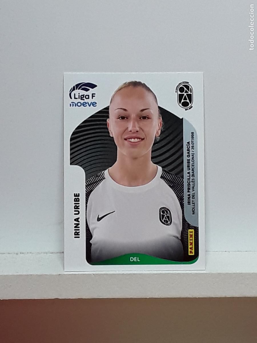 Cromos de F&uacute;tbol: LIGA FEMENINA 2025 2026 F 25 26 ALBUM PANINI LIGA N 79A 79 A BADALONA IRINA URIBE