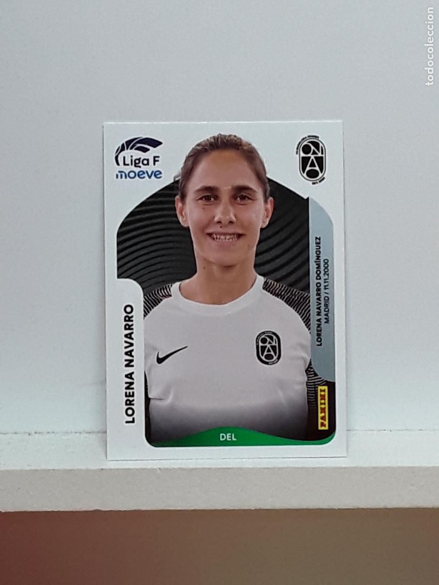 Cromos de F&uacute;tbol: LIGA FEMENINA 2025 2026 F 25 26 ALBUM PANINI LIGA N 79B 79 B BADALONA LORENA NAVARRO