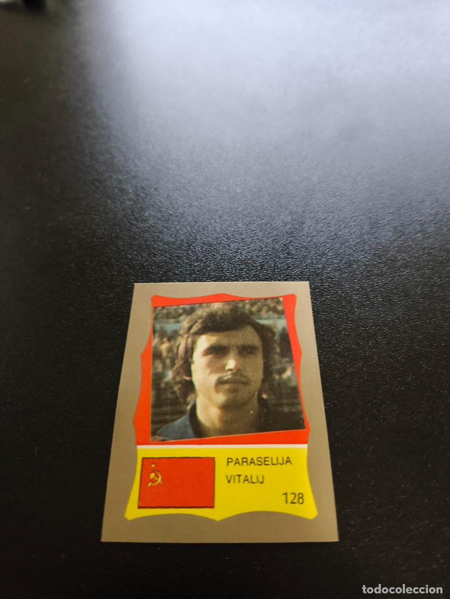 Cromos de F&uacute;tbol: 128 VITALIJ PARASELIJA URSS RUSIA RUSSIA REYAUCA MUNDIAL MEXICO 1986 WORLD CUP NO ESTE PANINI