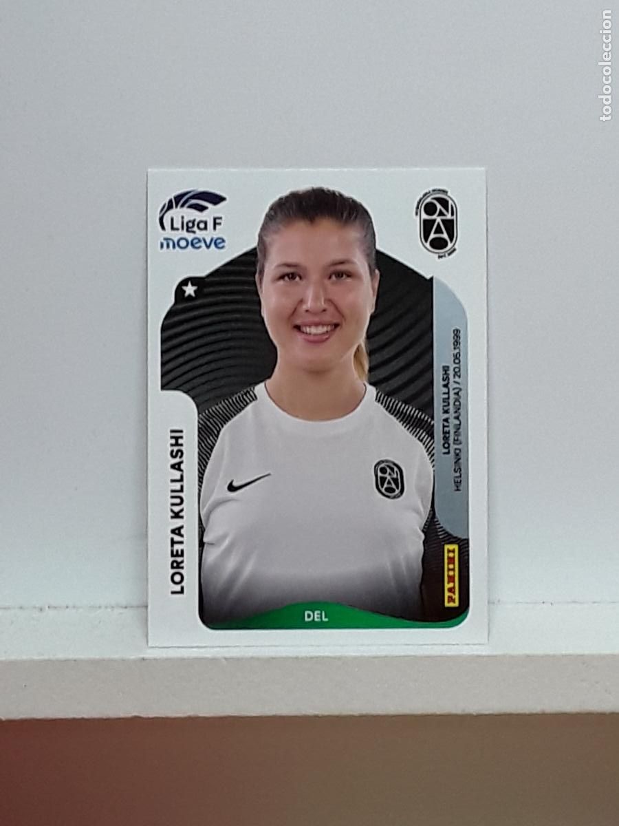 Cromos de F&uacute;tbol: LIGA FEMENINA 2025 2026 F 25 26 ALBUM PANINI LIGA N 80 BADALONA LORETA KULLASHI