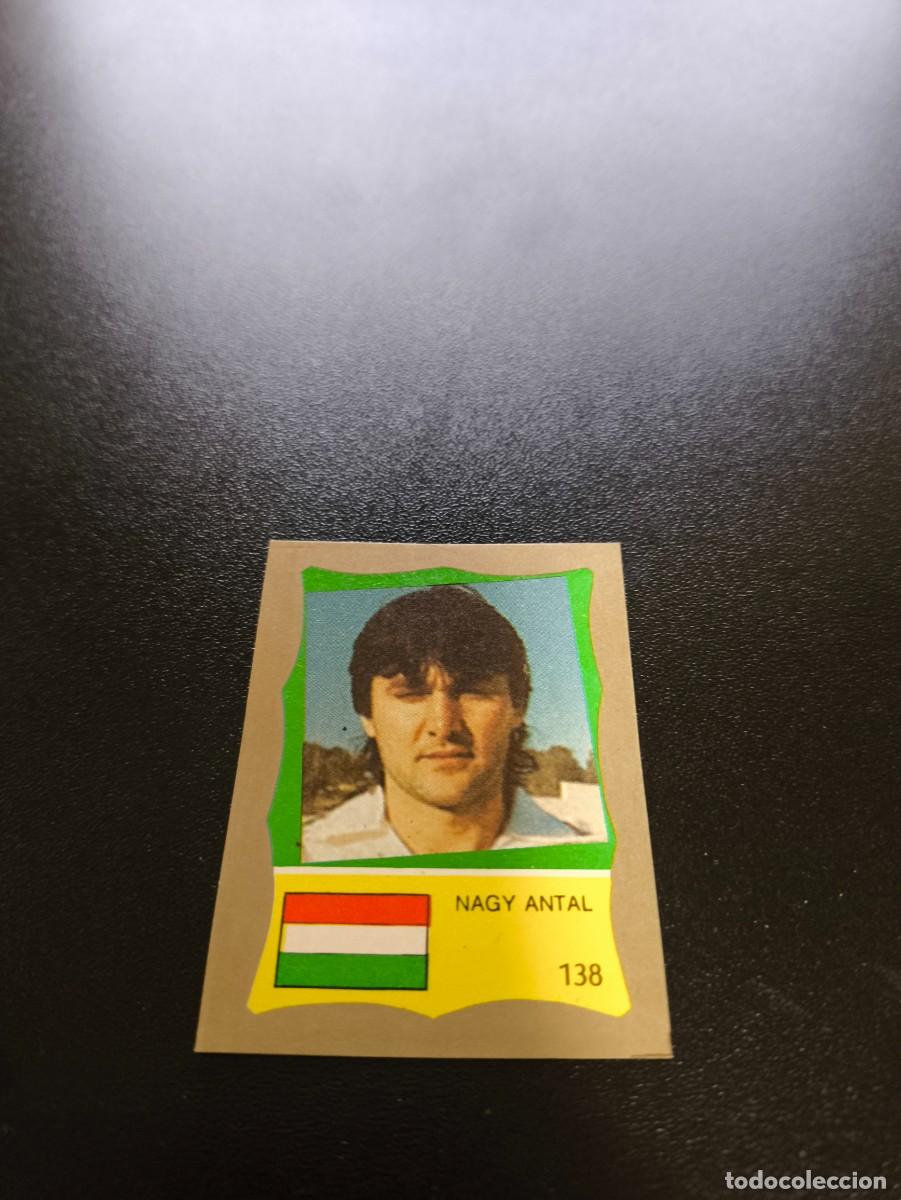 Fu&szlig;ball-Sticker: 138 ANTAL NAGY HUNGRIA HUNGARY REYAUCA MUNDIAL MEXICO 1986 WORLD CUP NO ESTE PANINI