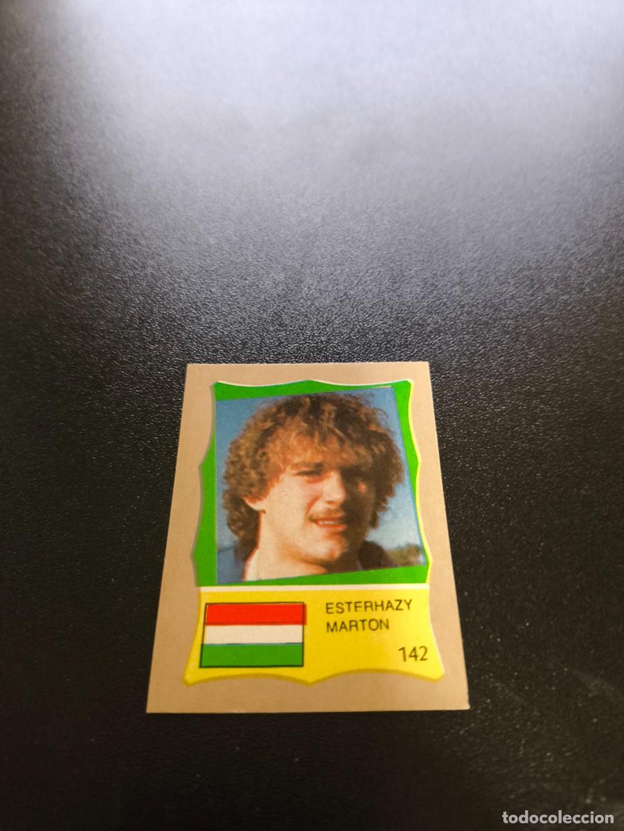 Fu&szlig;ball-Sticker: 142 MARTON ESTERHAZY HUNGRIA HUNGARY REYAUCA MUNDIAL MEXICO 1986 WORLD CUP NO ESTE PANINI