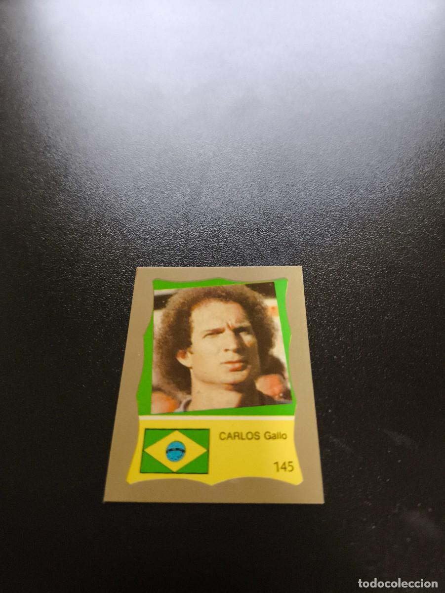 Cromos de F&uacute;tbol: 145 CARLOS GALLO BRASIL BRAZIL REYAUCA MUNDIAL MEXICO 1986 WORLD CUP NO ESTE PANINI