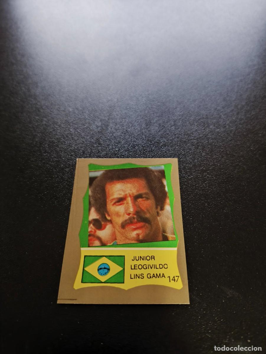 Cromos de F&uacute;tbol: 147 Leogivildo Lins Gama Junior BRASIL BRAZIL REYAUCA MUNDIAL MEXICO 1986 WORLD CUP NO ESTE PANINI