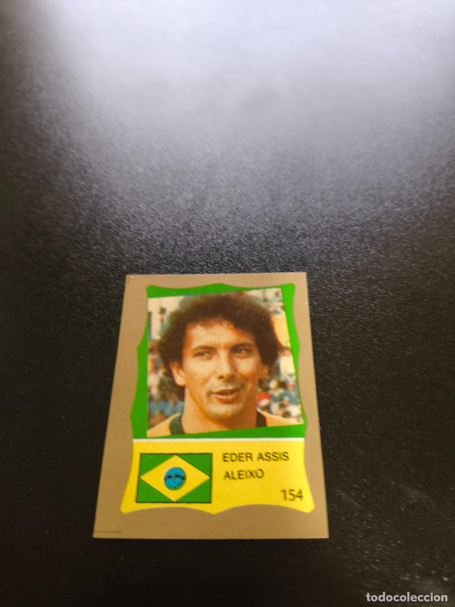 Cromos de F&uacute;tbol: 154 EDER ASSIS ALEIXO BRASIL BRAZIL REYAUCA MUNDIAL MEXICO 1986 WORLD CUP NO ESTE PANINI