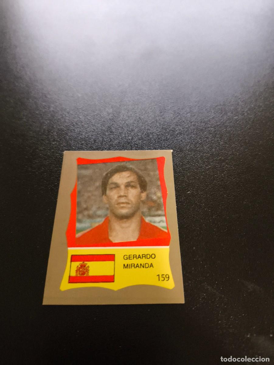 Cromos de F&uacute;tbol: 159 gerardo LAS PALMAS BARCELONA ESPA&Ntilde;A SPAIN REYAUCA MUNDIAL MEXICO 1986 WORLD CUP NO ESTE PANINI
