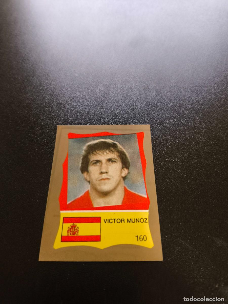 Cromos de F&uacute;tbol: 160 victor mu&ntilde;oz BARCELONA ESPA&Ntilde;A SPAIN REYAUCA MUNDIAL MEXICO 1986 WORLD CUP NO ESTE PANINI